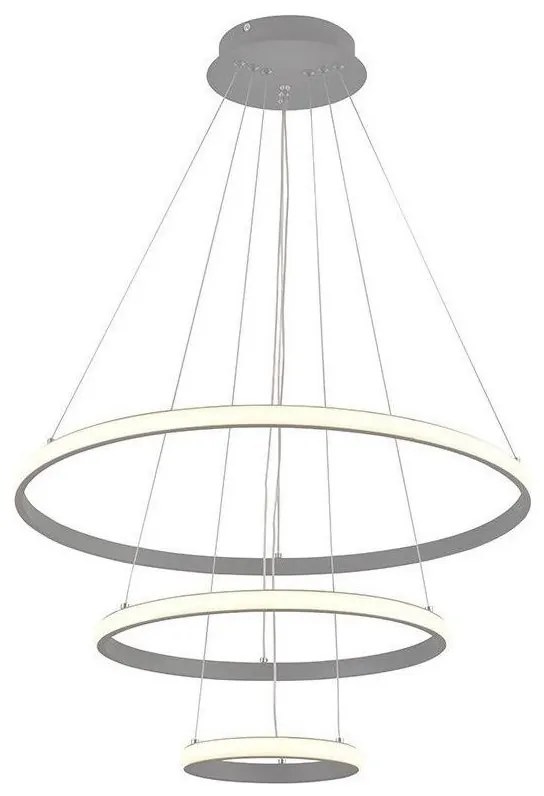 Lampadario a sospensione con filo LED dimmerabile LED/90W/230V 3000-6500K + +TC