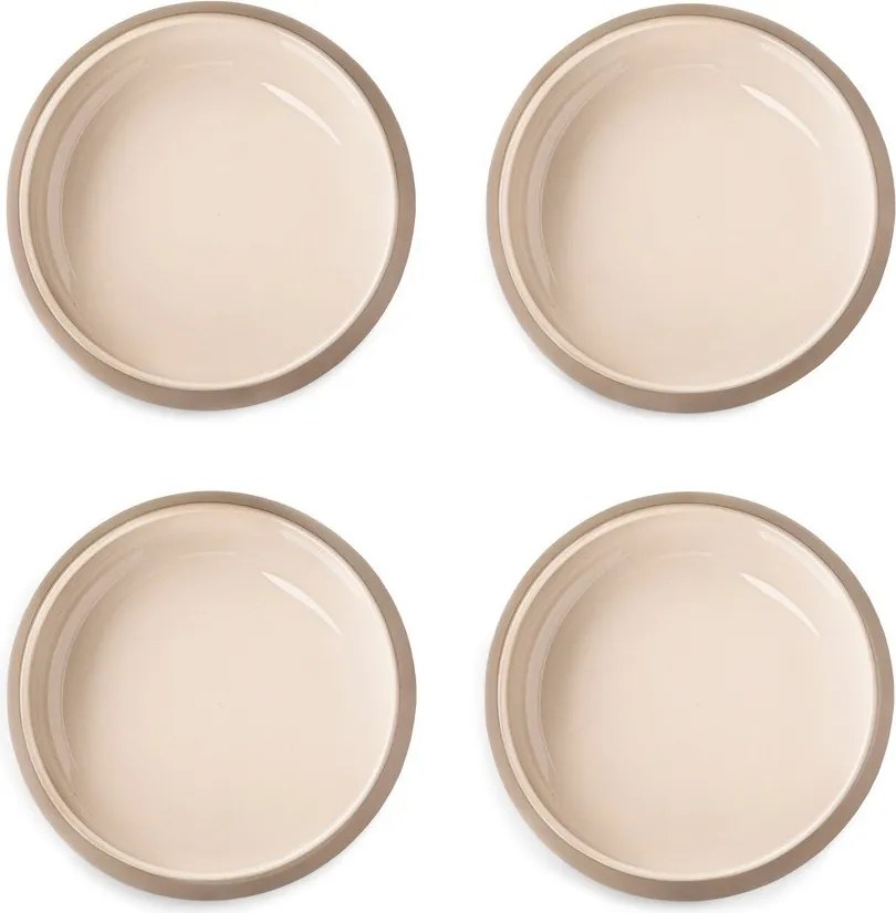 Ciotoline in set beige in gres 4 pz 600 ml Terra Luma – Bonami Selection