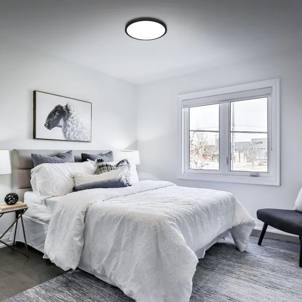 Briloner 3709-015 - Plafoniera dimmerabile RGBW LED/22W/230V nero + +TC