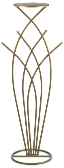 Portafiori SWAN 100x22,5 cm oro