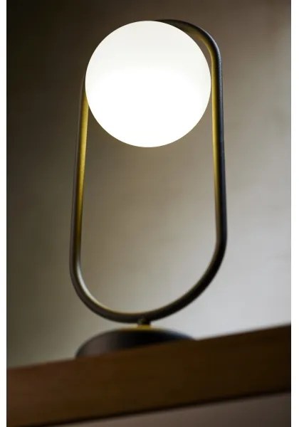 Jupiter 2044 - Lampada da tavolo IGON 1xE14/40W/230V nero