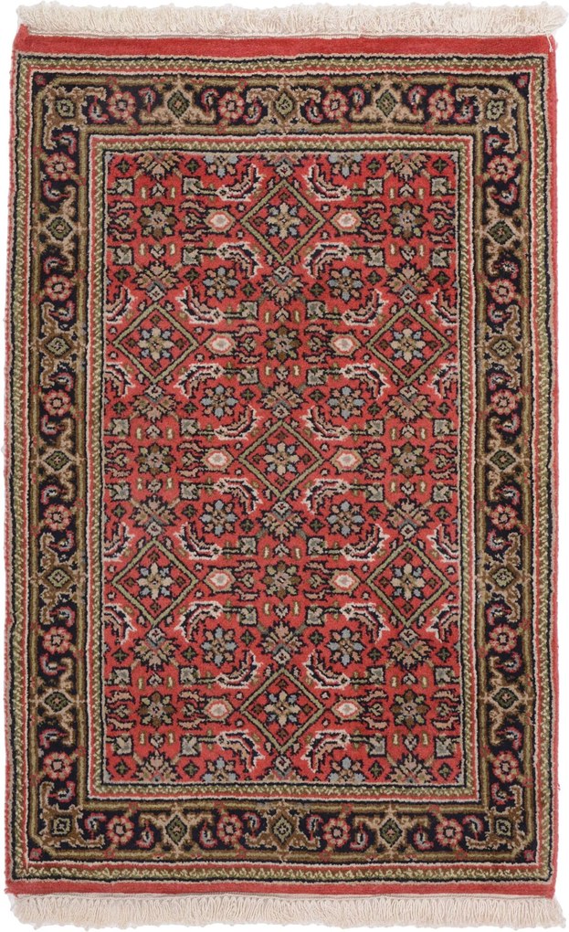Herati Tappeto orientale 90x60 (Indian) Annodato A Mano