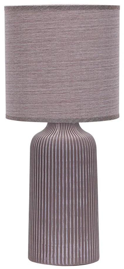 ONLI - Lampada da tavolo SHELLY 1xE27/22W/230V marrone 45 cm