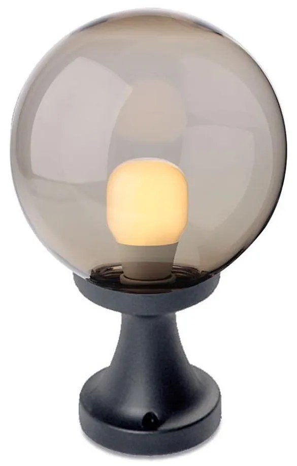 Redo 9774 - Lampada da esterno SFERA 1xE27/42W/230V IP44 25x38 cm marrone