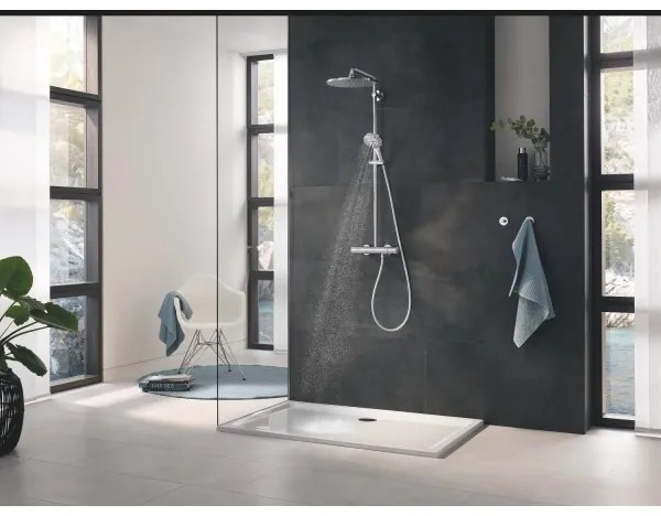GROHE 26574000 - RAINSHOWER SMARTACTIVE Doccia a mano 130 mm, cromato lucido