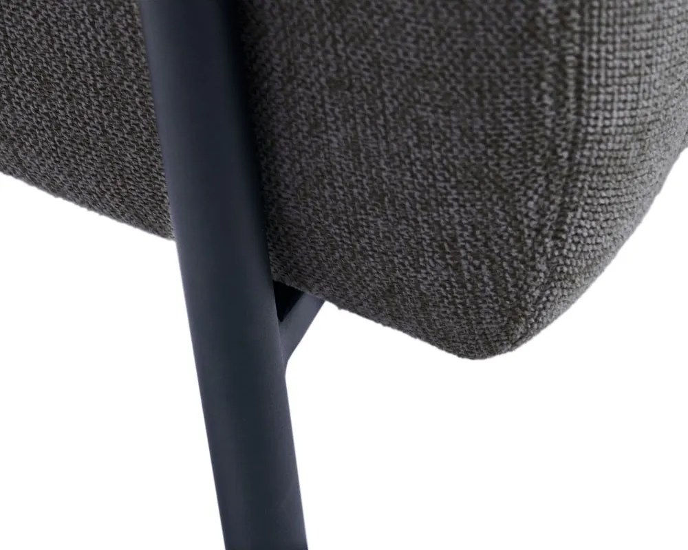 Poltrona in grigio scuro Trout – Unique Furniture