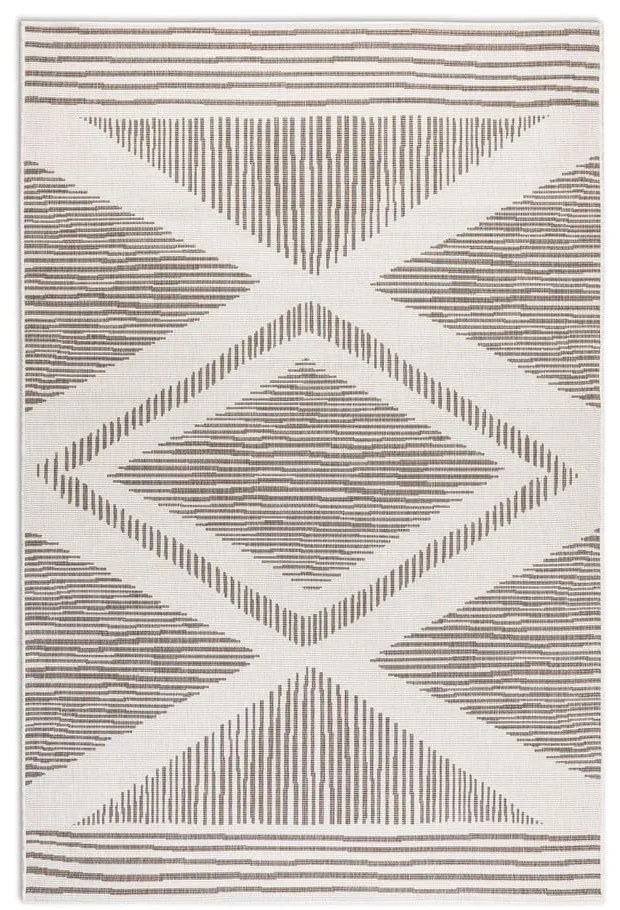 Tappeto per esterni marrone crema 120x170 cm Gemini - Elle Decoration