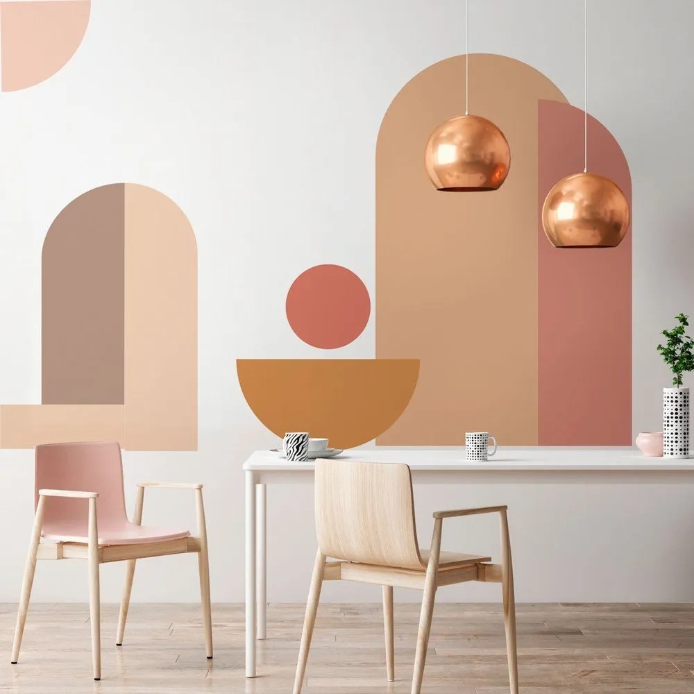 Adesivo da parete 250x200 cm Abstract Sunset - Ambiance