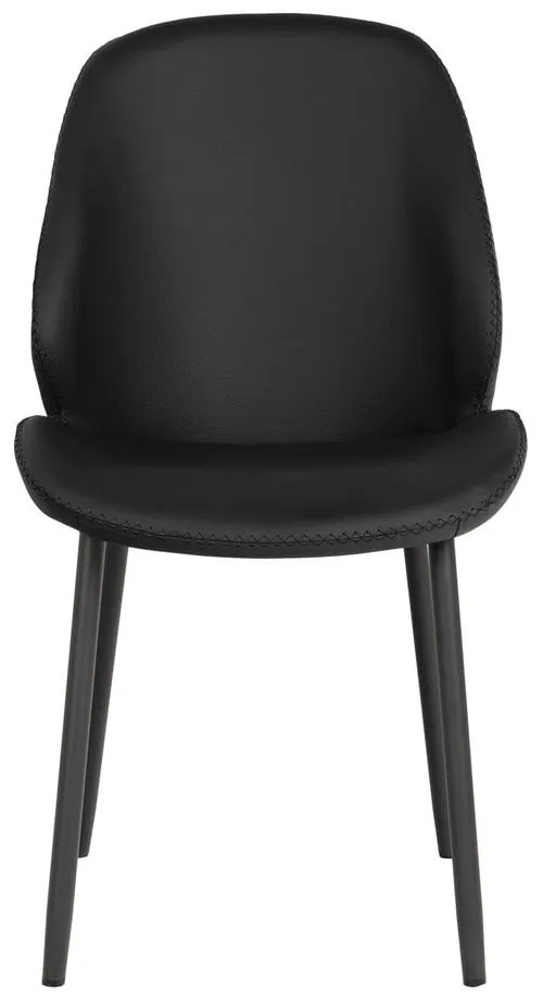 Sedie da pranzo nere in un set di 2 Monte Carlo - House Nordic