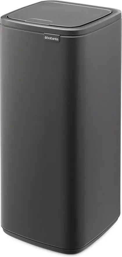 Cestino per la spazzatura grigio scuro in acciaio touch 30 l Bo Touch – Brabantia