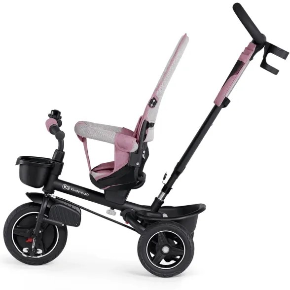 KINDERKRAFT select - Triciclo per bambini 5in1 SPINSTEP rosa
