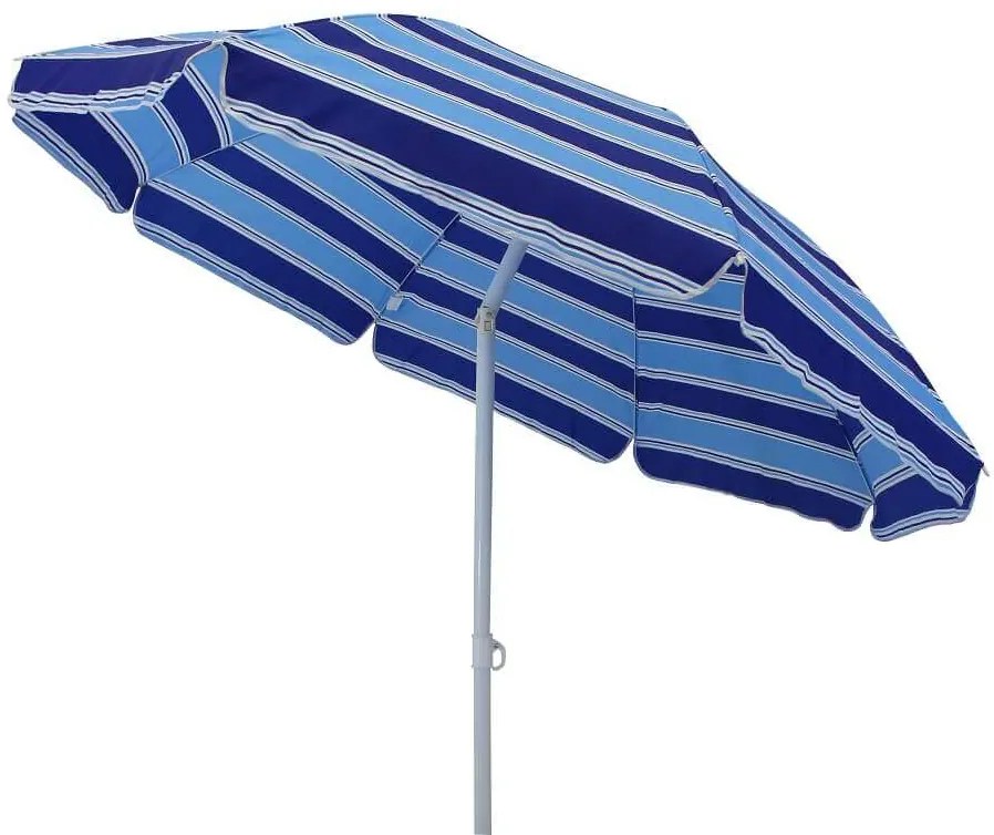 ombrellone da spiaggia poly tondo 2 m / palo da 32 mm