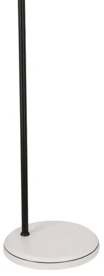 Lampada da terra ZUMBA 1xE27/40W/230V bianco/nero