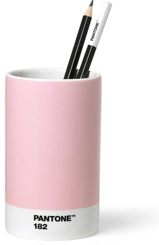 Organizer in ceramica per la cancelleria Light Pink 182 - Pantone