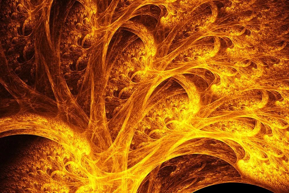 Carta da parati – Foresta astratta