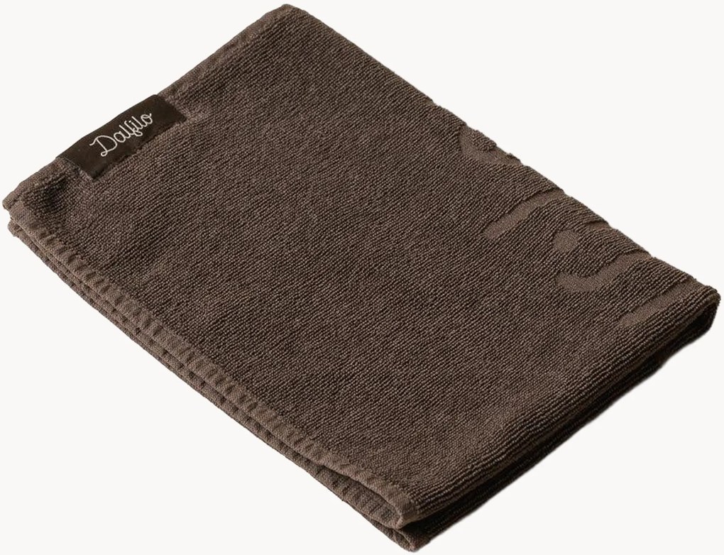 Asciugamano ospite in cotone Ebony