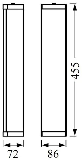 Ledvance - Applique da bagno BATHROOM CLASSIC 3xE14/12W/230V IP44