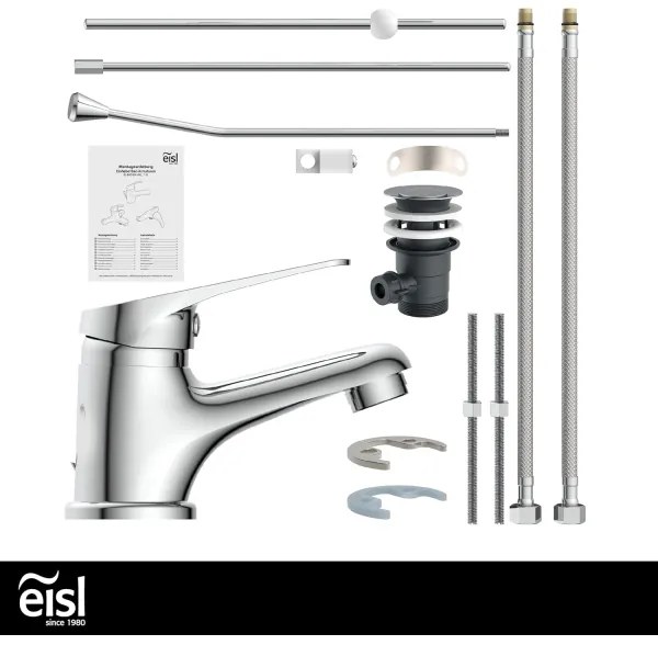 Eisl NI075SCR - Miscelatore per lavabo SPEED cromo lucido