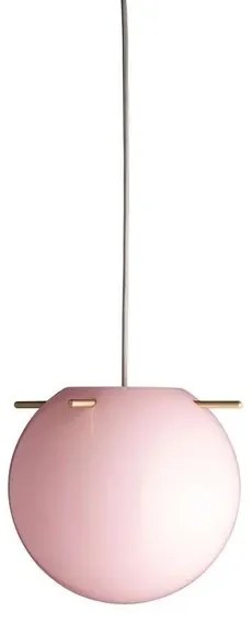 Koi Lampada a Sospensione Ø32 Opal Rose/Brass - Frandsen