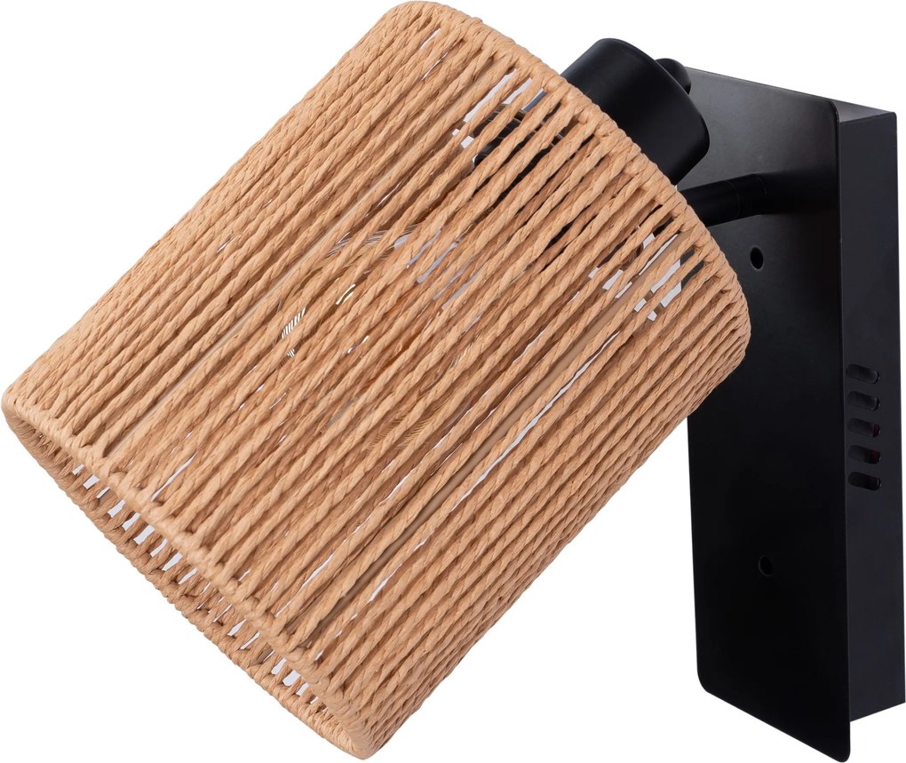 Lampada da parete APP1823-1W NATURE BLACK