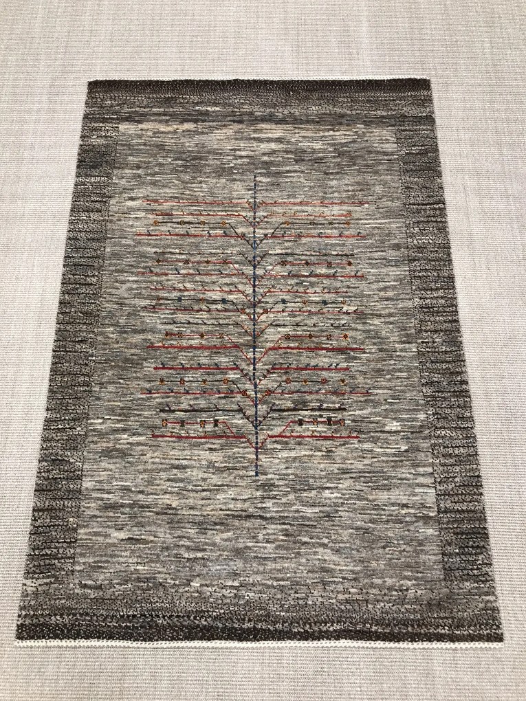 Loribaft Tappeto 170x100 Marrone (Iran) Annodato A Mano