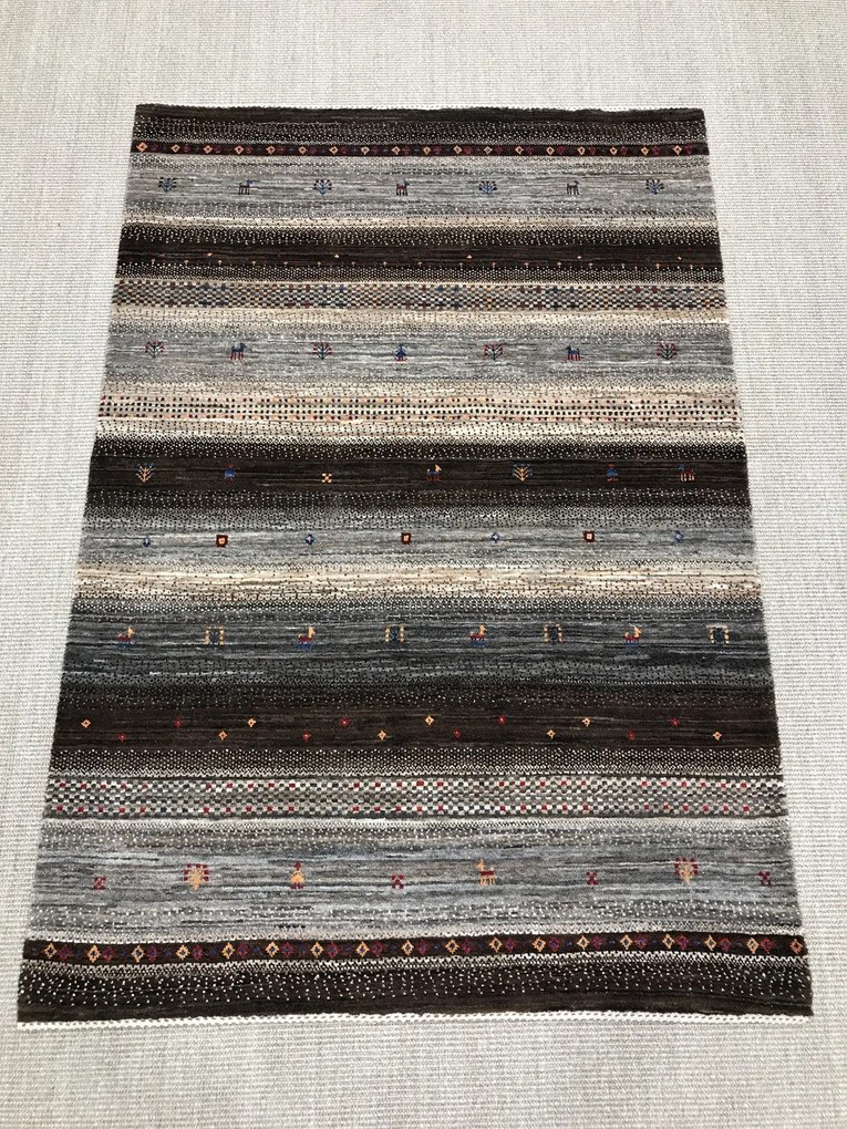 Loribaft Tappeto 170x120 Marrone (Iran) Annodato A Mano