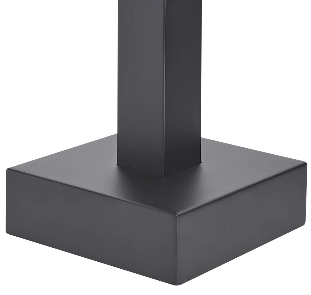 Miscelatore per vasca da bagno freestanding nero RIBBON Beliani