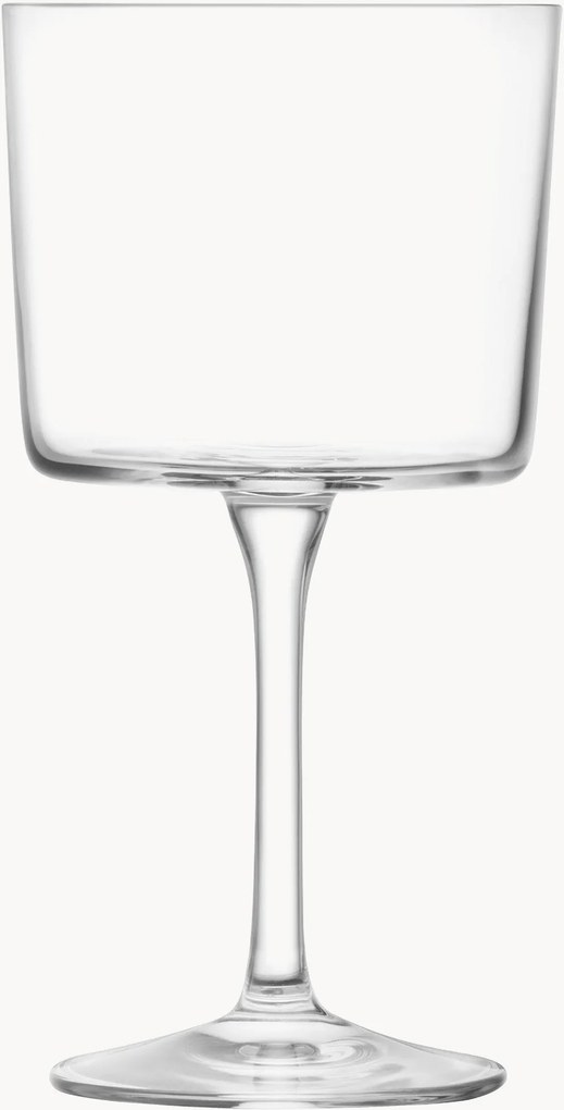 Set di 4 bicchieri da vino rosso Gio