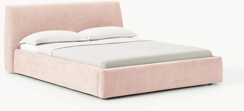 Letto imbottito con contenitore Cloud