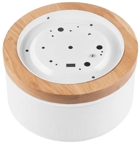 Brilagi - LED Plafoniera BELLADONNA 1xE27/15W/230V diametro 30 cm bianco/quercia