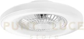 Plafoniera led ventilatore garbin bianco 40w 5500lm cct dimmerabile...