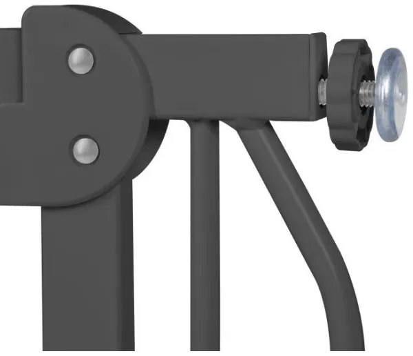 Lionelo - Barriera di sicurezza TRUUS SLIM nera/beige