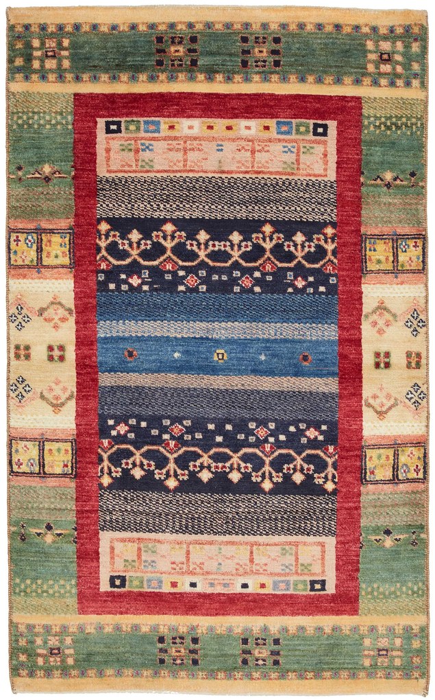 Loribaft Tappeto orientale 150 x 90 (Pakistan) Annodato A Mano