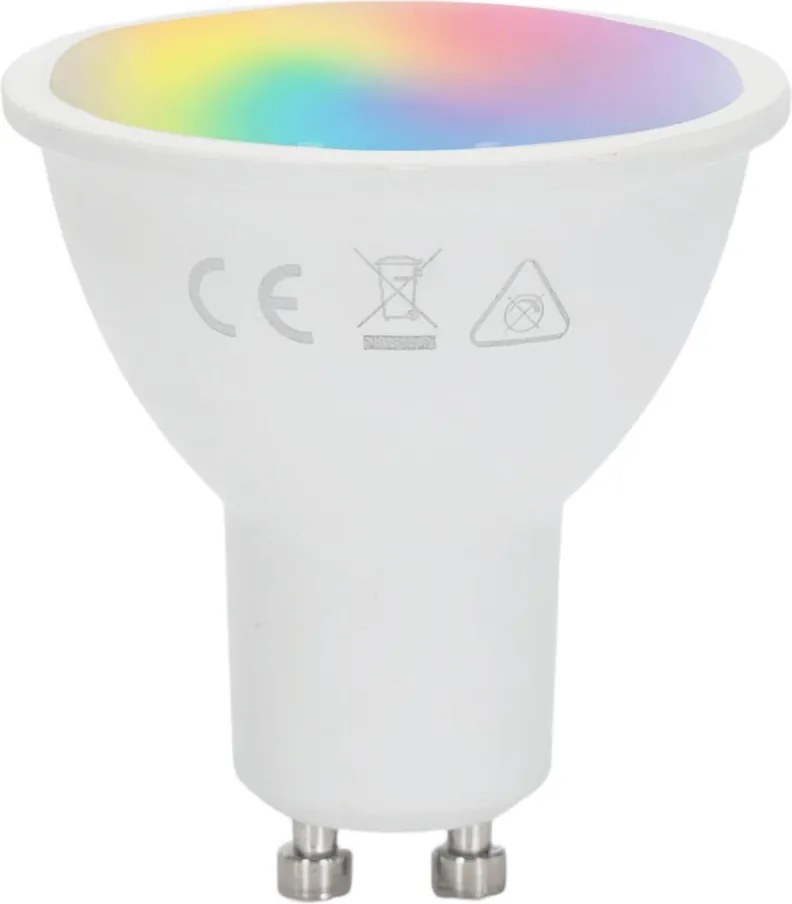 Aigostar - Lampadina LED RGBW dimmerabile GU10/4,8W/230V 3000K + telecomando