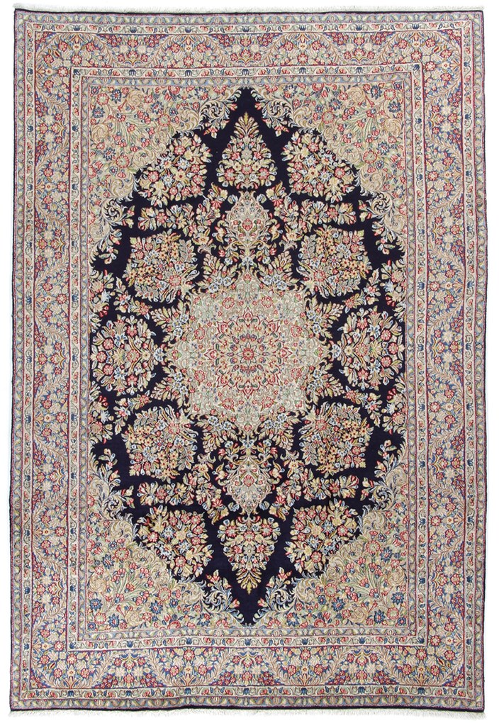 Kerman Tappeto 210 x 300 (Iran) Annodato A Mano