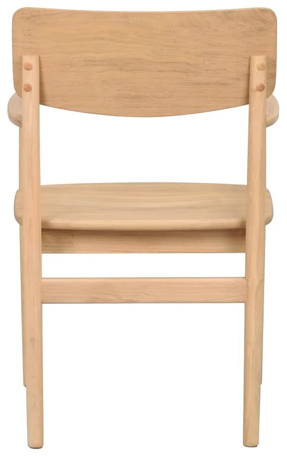 Set di sedie da pranzo color naturale in rovere 2 pz Maidstone - Rowico