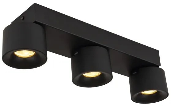 Globo 56961-3B - Faretto LED RAE 3xLED/6W/230V nero
