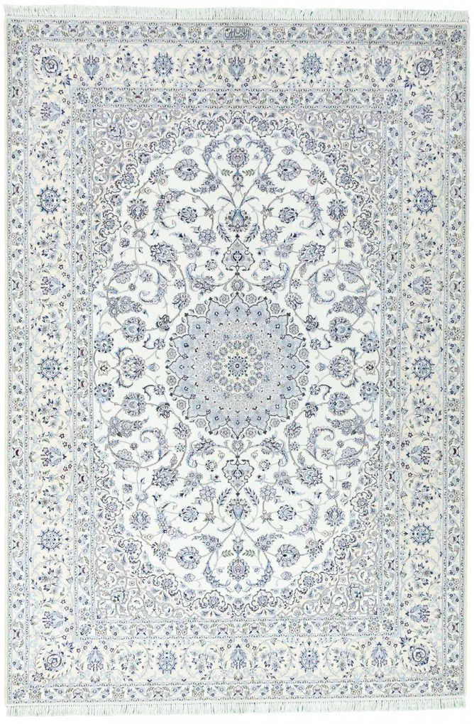 Nain Tappeto persiano 310 x 210 Beige (Iran) Annodato A Mano