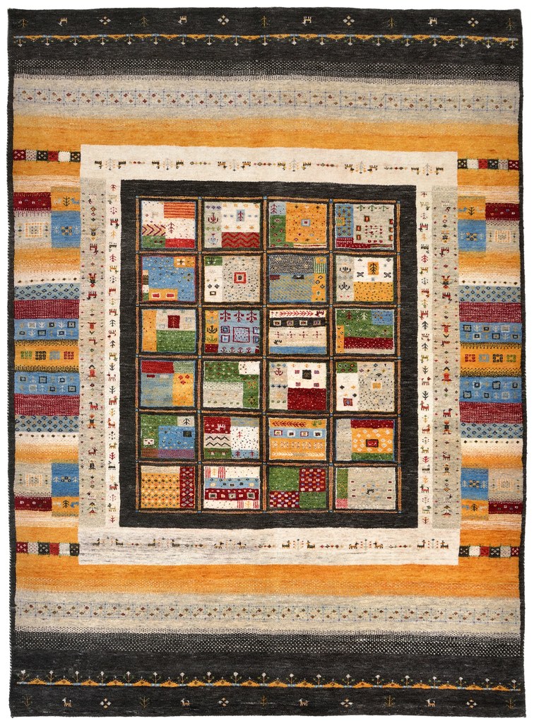 Loribaft Tappeto orientale 240 x 180 (Indian) Annodato A Mano