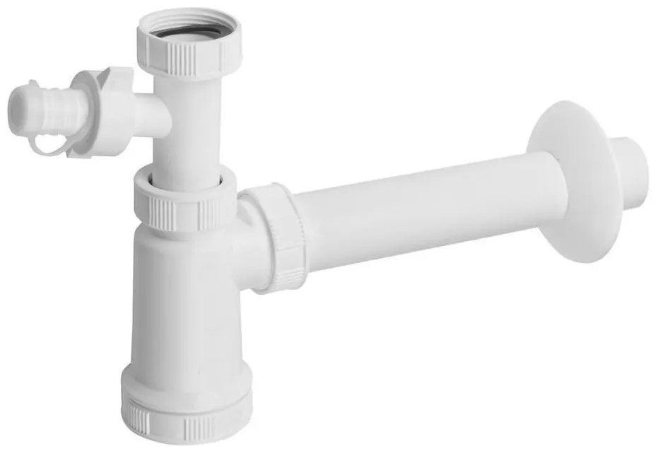 Bruckner - Vasca di raccolta con cordiera a rami DN40 bianco