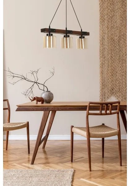 Lampadario su filo LILA 3xE27/60W/230V