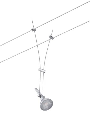 Paulmann 94487 - 1xGU5,3/50W Faretto COMET 230V cromo opaco