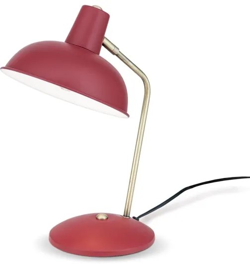Orion - Lampada da tavolo FEDRA 1xE14/40W/230V rosso/ottone