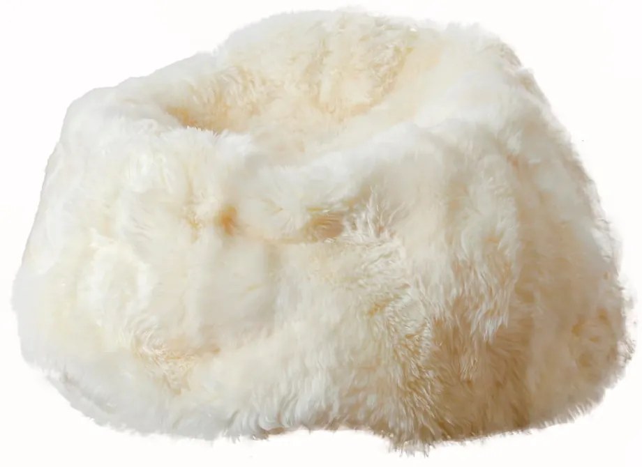 Puof a sacco bianco – Native Natural