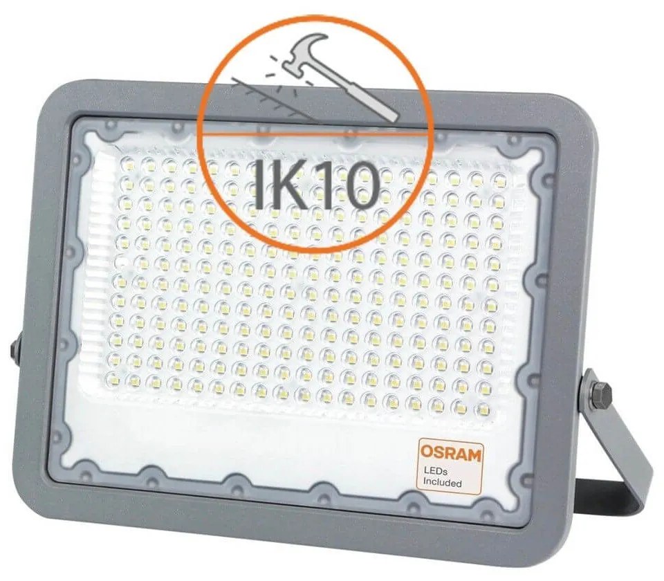Proiettore LED 150W IP65, 120lm/W Colore Bianco Freddo 5.700K