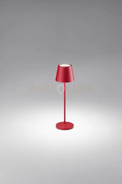 Lampada da tavolo ricaricabile a batterie diva led 2w 3000k cri?80 ...