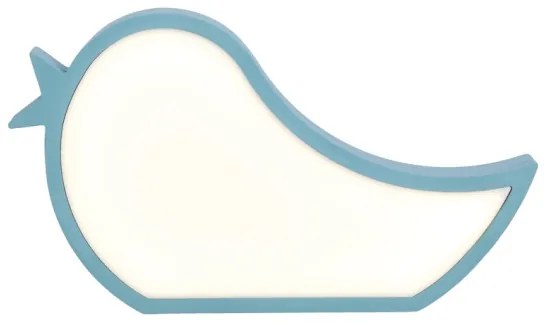 Lampada da scrivania LED per bambini BIRD LED/12W/230V blu