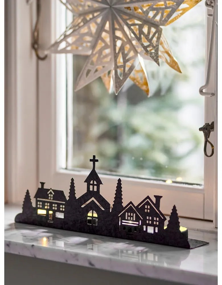 Portacandela in metallo per lumino/per avvento Cielo – Bloomingville