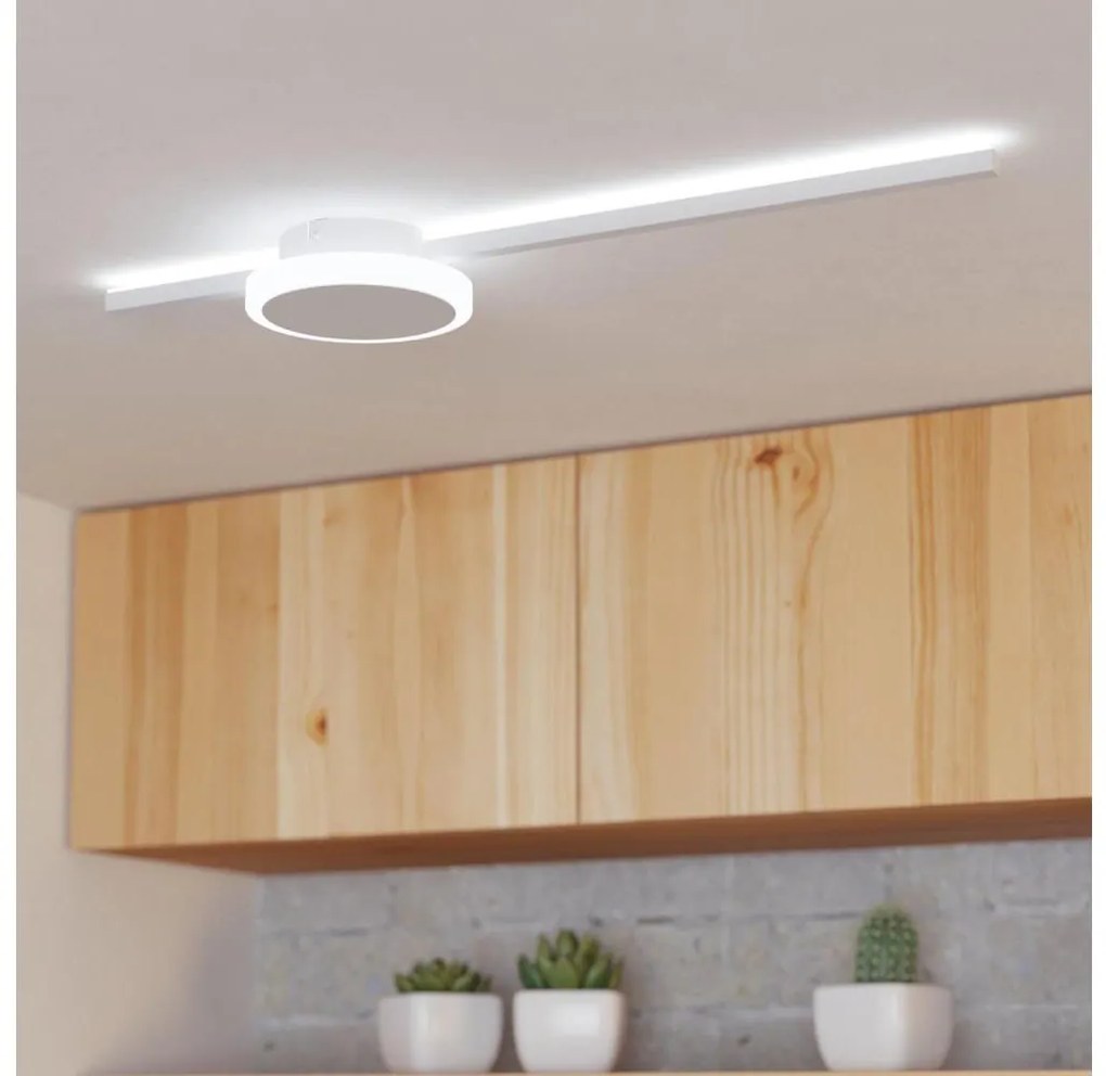 Eglo 99606 - Plafoniera LED SARGINTO 1xLED/6,3W/230V + 1xLED/5,4W