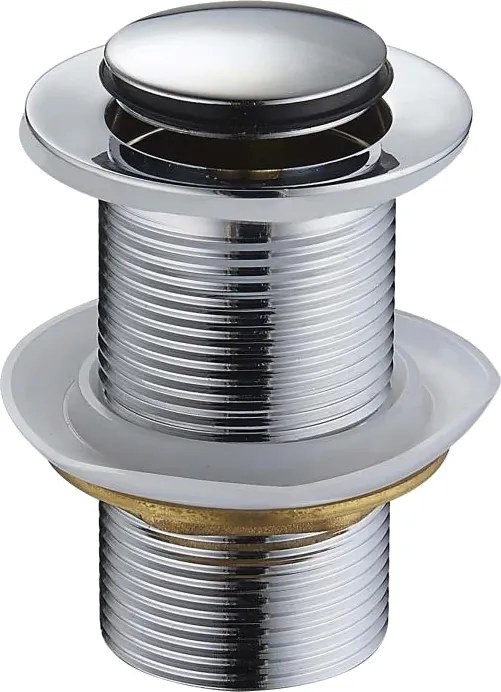 Mexen tappo clic-clac piccolo rotondo, cromo - 79915-00